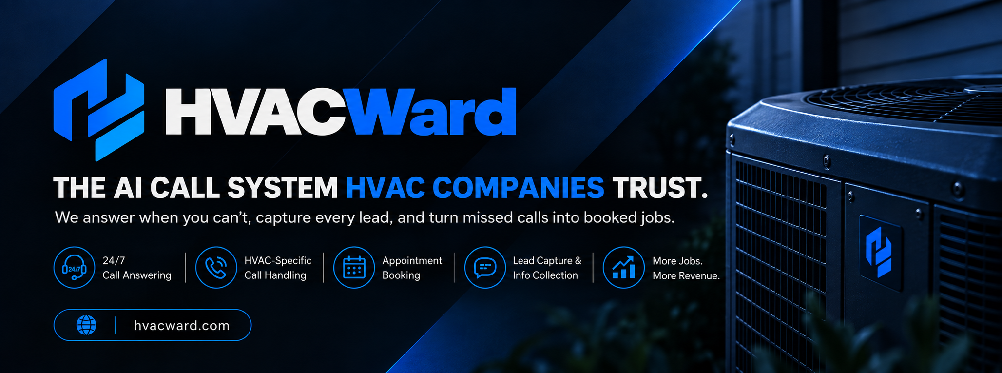 HVACWard official Facebook cover banner