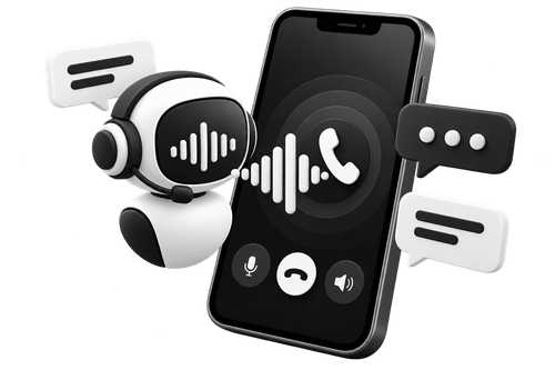 Live test call with AI voice assistant and custom HVAC booking flows